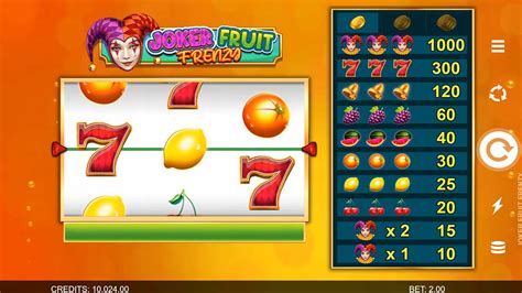 Joker Fruit Frenzy bet365